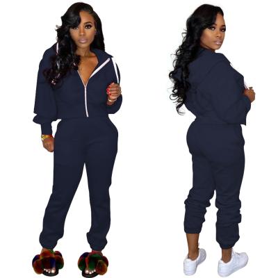 China Factory Cheap 2021 Breathable Stain Women Tracksuits Custom Hoodie 2 Pieces Set Sweatshirts Tracksuits Wholesale. for sale