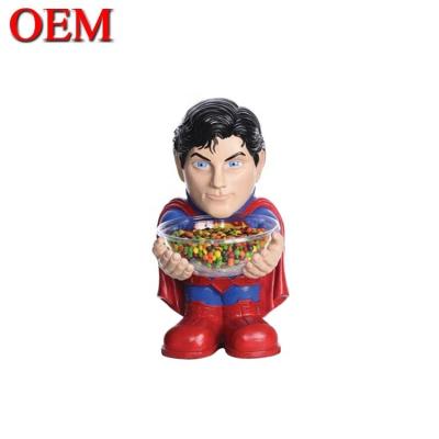 China Gift OEM Factory Customize Superhero Sugar Bowl Holder In Hand for sale