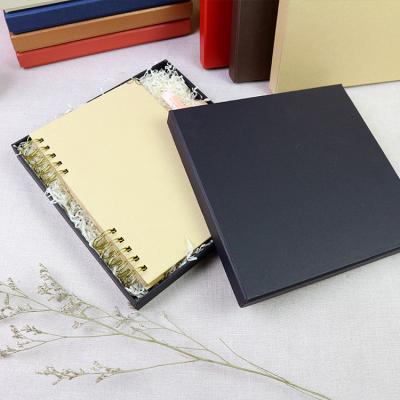 China B5 High Quality Biodegradable A5 Notebook Lip And Tray Paper Gift Box for sale