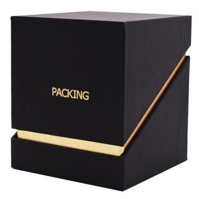 China Recyclable Custom Logo Paper Luxury Empty Perfume Bottle Gift Box Perfume Packaging Box for sale