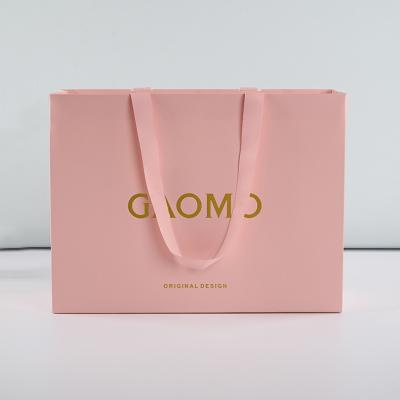 China Recyclable Luxury Printed Paper Bags Boutique Gift Packaging Customized Bag Shopping Paper Shopping Gift Bags With Custom Logo for sale