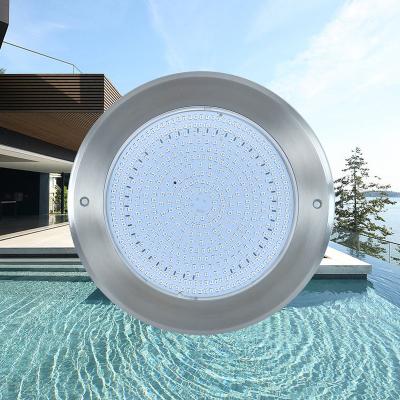 China LANDSCAPE Modern exquisite craftsmanship waterproof LED stainless steel ultra-thin swimming pool light for sale