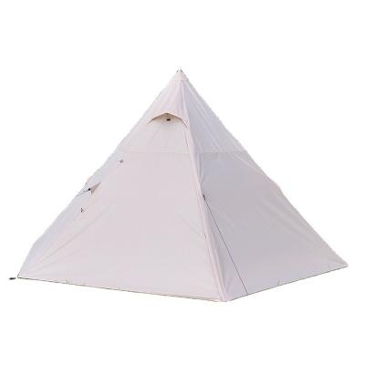 China Outdoor Trigone/V-type Ground Nail Sun Shade and Waterproof Sunscreen and Shade Tent Space Tent Camping for sale