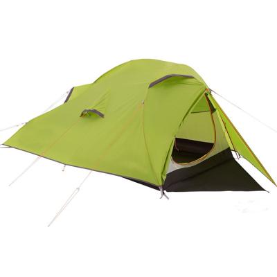 China Vents Top Aluminum Pole Green Backpacking Outdoor Tent for sale