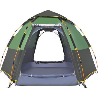 China Four Seasons Glamping Family Bell Tepe Canvas Tents Tube Type Tent Stake Outdoor Waterproof Camping Amazon Hot Selling 2022 for sale