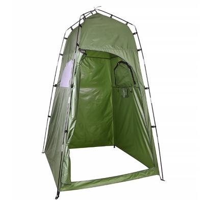 China Single / Movable Outdoor Tent / Shower Toilet Tent Straight Fastening Type Changing Count for sale