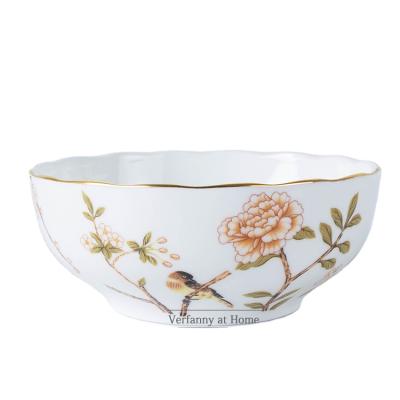 China 2021 New Popularity Viable Hot Selling Good Quality Products Round Ceramic Rice Bowl for sale