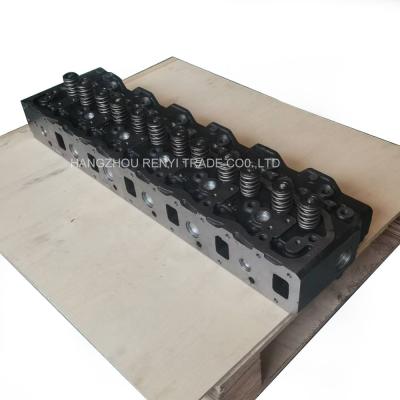 China Hitachi 6BG1 Excavator Hot Sale Engine Cylinder Head Casting Iron Cylinder Head Assembly Cylinder Cover With Valves Price for sale