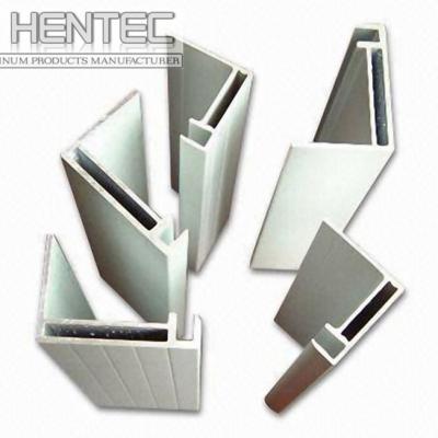 China Standard aluminium extrusion profiles / shapes 6063 - T5 10 um for sale