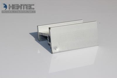 China Customized Mill Finished Aluminium Door Profiles with 60 - 80um Film thicknes for sale