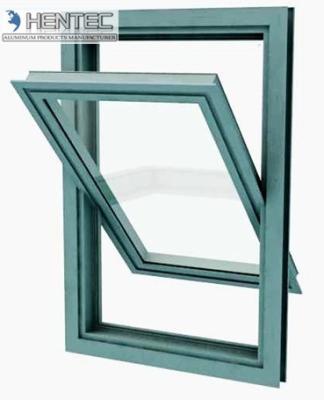 China 6005 6082 Aluminiumfensterabschnitte T4 T5 T6 T66, Metallfensterrahmen zu verkaufen