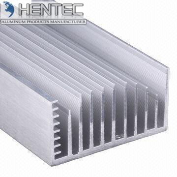 China Anodisierte Aluminiumkühlkörper-Verdrängungen 6063/6061/6005 T5 zu verkaufen