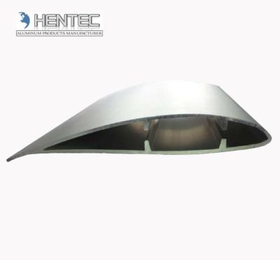 China Brushed , Anodized  aluminium fan blade for motor 6082-T6 ,  6005-T6 for sale