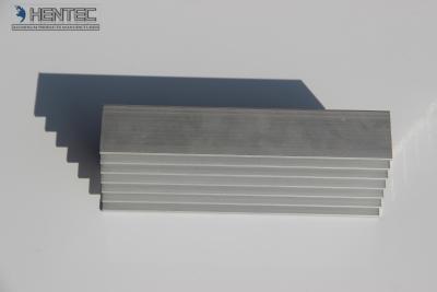 China CNC milling and turning aluminum extrusion heat sink chrome / gold Plating for sale