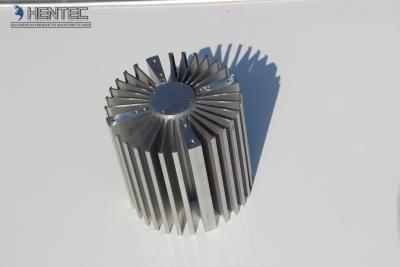 China High Power LED Aluminum Heat Sink Extrusions with  Heat treatment for sale