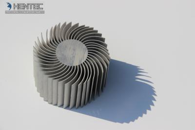 China High Power Aluminum round heat sink ,  radiator wire drawing for sale