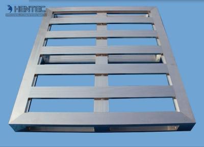 China Anodize / Powder Painted Aluminum Pallets , metal pallet for warehouses for sale