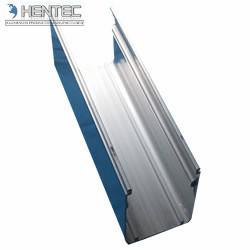 China Het poeder schilderde douane uitgedreven aluminium, modulaire aluminiumuitdrijving 6063, 6005 T4 T5 Te koop