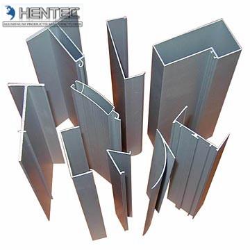 China Natural Color extruding aluminum  Alloy 6063 / 6061 / 6005 T5 T6 for  industrial filed for sale