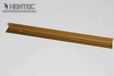 China La plata, color oro anodizó al OEM del perfil t6 del aluminio 7075 modificado para requisitos particulares en venta