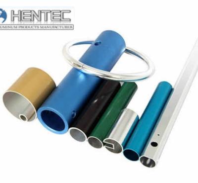 China Blue or black anodized aluminum tubing  with bending , weld , CNC for sale