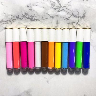 China Eyeliner Waterproof Warm Liquid Color Fluorescent Waterproof Does Not Make for sale