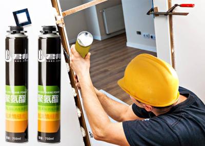 China ISO9001 Pu Foam White Expanding 750ml Pu Sealant Foam Spray for sale