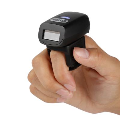 China USB 2d Stock Portable Inventory Reader 3.7v Qr Code Reader 3.7v Qr Code Mini Wireless Ring Barcode Scanner A4 for sale