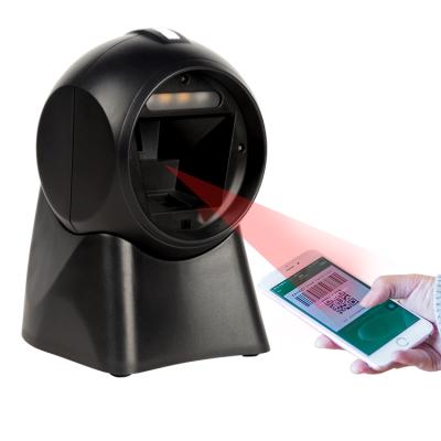 China Supermarket Store Scanners Supermarket 1d 2d Qr Payroll Inventory Desktop Barcode Reader Scanner Barcode Scanning for sale