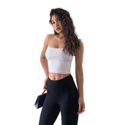 China Womens Breathable Sports Fitness Strap With Cushion Chest Dry High Elastic Running Dance Quickly Training Top OEM&ODM for sale