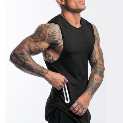 China New Popular Summer QUICK DRY Sports Beach Top Men's Fitness Tank Top Quick Dry Bottom Shirt for sale