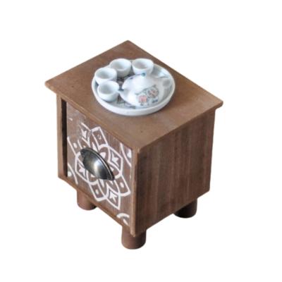 China Various Mini Coffee Table Newborn Photography Promotional Wooden Props Side Table for sale