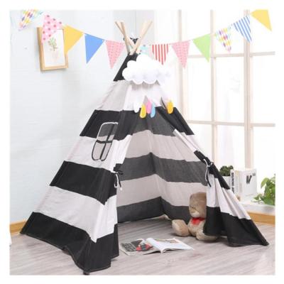 China Sports Toy Black and White Indoor Portable Baby Tent Indian Kids Bands for sale