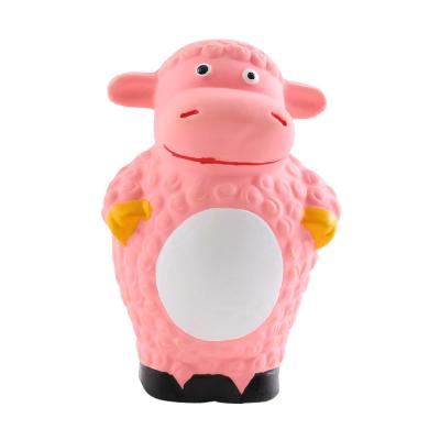 China Sustainable Natural Latex Pink Molar Sheep Bitten Resistant Dog Pet Supplies Healthy Toys for sale