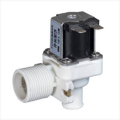 China DC 12V to AC 220V Outdoor Automatic Washing Machine 3/4 Inlet Tube Outlet Water Solenoid Valve Flow Control Switch for sale