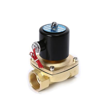 China DC Solenoid Valve General Sensor Electro Control Valve Brass Water Valve 12v Irrigation For Engineering Project for sale