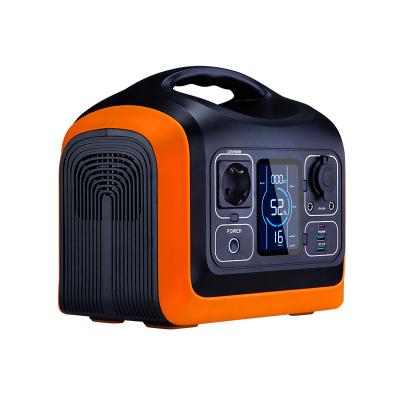 China Type C New product light weight 600w pure sine wave 595.2Wh portable solar generator for sale