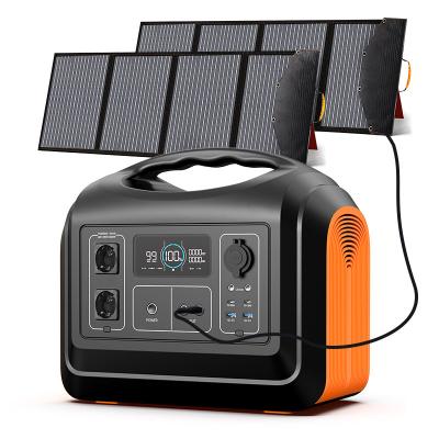 China Type C Continuous output 600W peak power 1800W 2022 solar generator 220V portable power station for sale