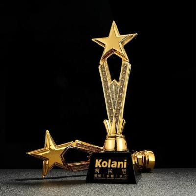 China Japan Customized Excellent Quality Tournament Specially Customized Resin Metal Trophies for sale