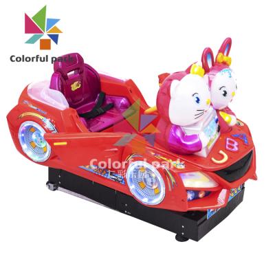 China Colorful plastic park kids ride bumper car train kiddie ride other amusement park products for sale