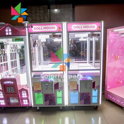 China New plastic colorful park claw machine /candy claw machine/arcade claw machine for sale for sale