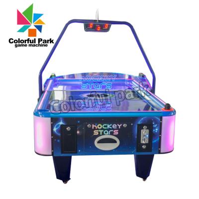 China Colorful park 2 in 1 air hockey table with pool table amusement park machines game table 1100*700*1400 for sale