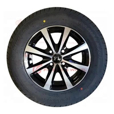 China Retail Trailer Alloy Rims 13x4 4x100 For 155/80R13 for sale