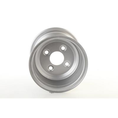 China Wholesale Silver Steel ET0 16x6.5-8 ATV Wheel 5.5x8 4 Steel Trailer Wheel High Quality Rim for sale