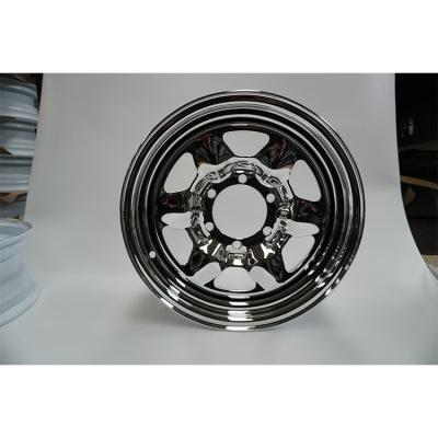 China Cheapest SUV 4x4 trailer quality SUV 4X4 car wheels / car steel standard good rims 6X139.7 16x6 for sale