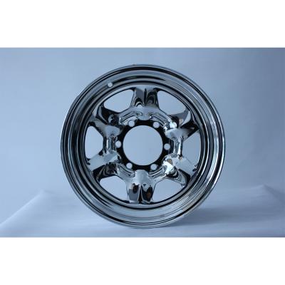 China SUV 4x4/car trailer factory direct sale 16x6 6x139.7 offroad steel wheels rims wheel 4x4 car rims for sale