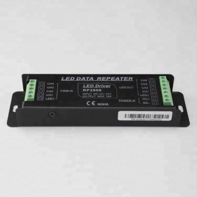 China RGBW Controller / DMX512 Decoder / LED Dimmer Constant Voltage 4 Channel RGBW Amplifier LED Power Repeater for sale