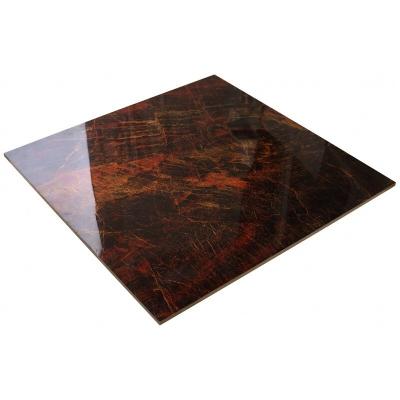 China The metal tile glazed ceramic tile for living room pattern marble parquet wax porcelain marble tile for sale