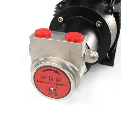 China High Pressure Stainless Steel Rotary Vane 1026 L/H Water Pump for sale