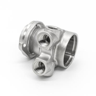 China Stainless Steel Casting And Machining China Custom Die Casting Steering Pump Housing And Cover for sale